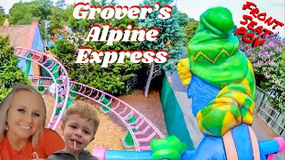 GROVERS ALPINE EXPRESS  Busch Gardens Williamsburg [upl. by Nnasor]