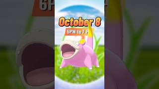 Galarian Slowpoke Spotlight hour details in Pokémon GOpokemongo pokemongospotlighthour slowpoke [upl. by Peder]