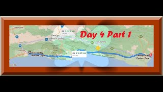 Day 4 Part 1 To Groot river pass to Natures Valley without spiders and donkeys [upl. by Nilyaj]