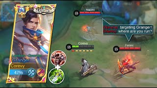 BEST BUILD GRANGER FOR COUNTER META HEROES must try🔥GRANGER BEST BUILD 2023  MLBB [upl. by Nolasba500]