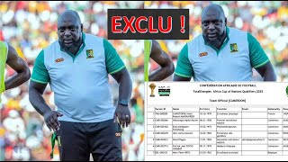 LA CAF CONFIRME LEXCLUSION DE LASSISTANT DE MARC BRYS JOAHIM MUNUNGA [upl. by Ophelia]