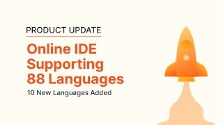 Online IDE Supporting 88 Languages [upl. by Genvieve764]