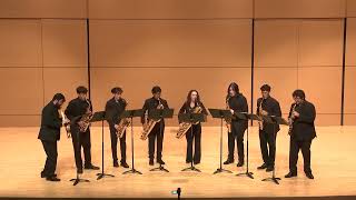 11112024 TXST Saxophone Ensemble performs quotThree Imagesquot III Bed Monsters by Joel Love [upl. by Kyriako]