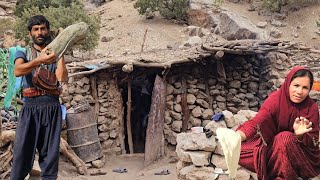 Nomadic life in Zagros mountains sheep grazing and connection with nature [upl. by Oster781]