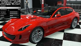 GTA 5  Past DLC Vehicle Customization  Grotti Bestia GTS Ferrari FF  GTC4Lusso [upl. by Michal]