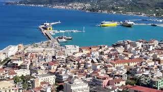 Zante  Bochali admire the city of Zakynthos from above [upl. by Armil]