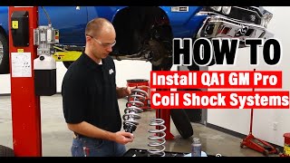 How To Installing QA1 GM Pro Coil Coilover Shock Systems [upl. by Pratt978]