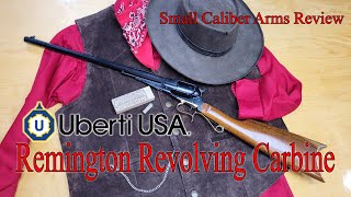 Remington Revolving Carbine  Uberti Replica rifle [upl. by Naniac784]