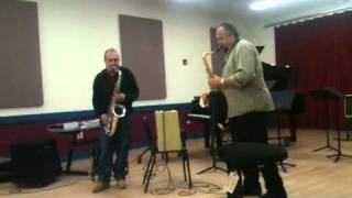 Joe Lovano amp George Garzone  Berklee Global Jazz Institute [upl. by Ronym]