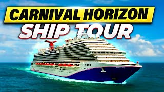 Carnival Horizon Cruise Ship Tour [upl. by Luaped]