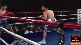 Walter Sarnoi vs Christian Bojorquez July 27 2012 Kronk Fight Night [upl. by Guria]