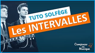 Apprendre le solfège  Les Intervalles [upl. by Sremlahc]