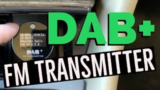 In Car DAB Car Radio Adapter Review  DAB FM Transmitter from Aliexpress [upl. by Anaidirib999]