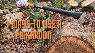 3 ways to use a pickaroon [upl. by Iliram]