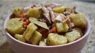 Martes de Recetas Guineos en Escabeche con Pulpo [upl. by Orlina]