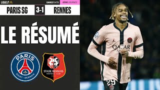 PSG Rennes 31 Le Résumé  Ligue 1 20242025 [upl. by Steele]