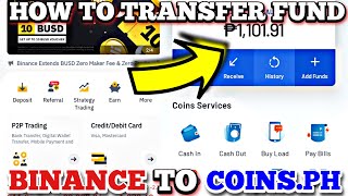 How To Transfer Fund From Binance To CoinsPhUpdated [upl. by Jeri]