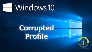 How to recreate a corrupted profile in Windows 10 Step by Step guide [upl. by Atirb]