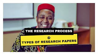 A Research Process and Types of Research Papers A Classroom Presentation in English Language [upl. by Nolahp668]