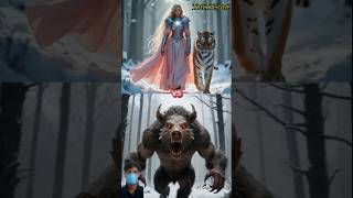 Tiger vs Boar Monster An Epic Battle to Save the Princess  Toti Tristanquottiger princess shorts [upl. by Swerdna]