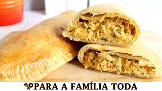 PASTELÃO DE FORNO COM FRANGO CREMOSO  RECEITAS QUE AMO [upl. by Cass]