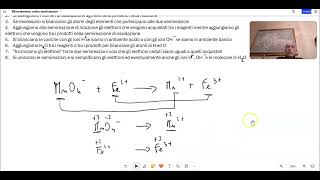 Bilanciamento di una reazione redox con il metodo delle semireazioni in ambiente acido [upl. by Lothario]