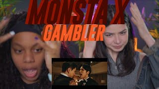 MONSTA X 몬스타엑스 GAMBLER MV REACTION [upl. by Waki]