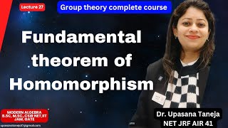 Fundamental theorem of homomorphism Homomorphism  Gk G Isomorphism [upl. by Lowenstern]