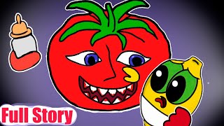 MR TOMATOS Babysitting Mini Ms Lemons Complete Story Animation  Banban 3 Rainbow Friends [upl. by Ayidan168]