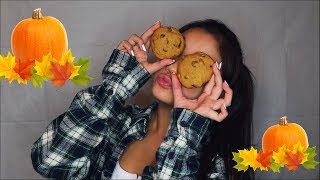 Making Rylands Pumpkin Chocolate Chip Cookies [upl. by Pilar]