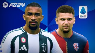 Juventus 30 Cagliari FC 24 Realistic Prediction [upl. by Gertruda]