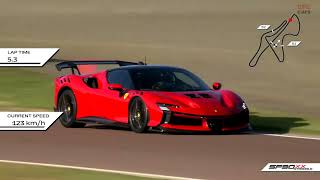 Ferrari SF90 XX Stradale Sets Lap Record At Fiorano For A Road Going Car [upl. by Crelin62]