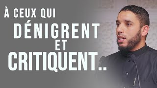 SERMON PERCUTANT SUR CEUX QUI CRITIQUENT INSULTENT OU RIENT SUR LES GENS [upl. by Anyk]