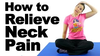 Neck Pain Relief Stretches amp Exercises  Ask Doctor Jo [upl. by Rediah]