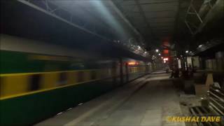 12909 Bandra Nizamuddin Garib Rath Express Crossing Navsari at MPS with TKD WAP 7 [upl. by Leona]