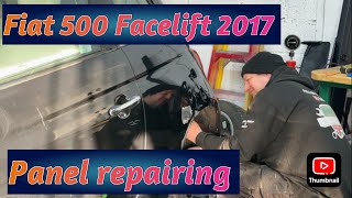 FIAT 500 LOUNGE FACELIFT 2017 CAT S COPART SALVAGE REBUILD PART 5 [upl. by Annyahs]