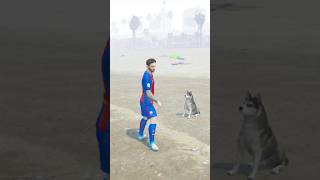 GTA 5 Dog teaches us love in its purest formPart 2😭❤️😱 gta5 gtavshorts messi animals sad [upl. by Nauht]