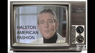 HALSTON  AMERICAN FASHION [upl. by Howe]