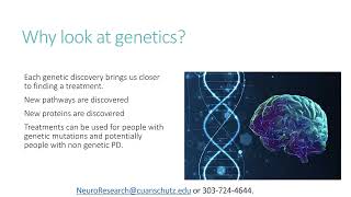 11th Annual Parkinson Disease Symposium  The Genetics of Parkinson Disease [upl. by Ahsennek]