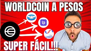 💥Cómo CAMBIAR WORLDCOIN a PESOS en Binance✅SIN DEMORAS [upl. by Ahsieker]