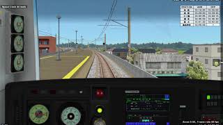 BVE 5 Train Simulator  Kashima Line Scenario [upl. by Akiemahs801]