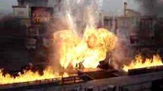 Stunt Show Spectacular  Fire Ramp [upl. by Rutger]