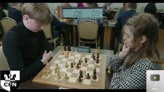 D Khalimov 2025 vs Pinkamena 1785 Chess Fight Night CFN Blitz [upl. by Engle309]