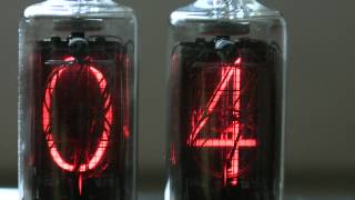 Hitachi CD81 Nixie clock after 70000 hrs still running flawlessly HD [upl. by Arun]