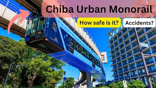 The Hanging Train Chiba Monorail Japan How safe is it [upl. by Swift]