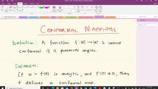 Conformal Mappings [upl. by Ahsieker]