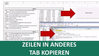 Zeilen in anderes Tabellenblatt kopieren wenn Bedingung erfüllt  Excel VBA I Excelpedia [upl. by Proffitt618]