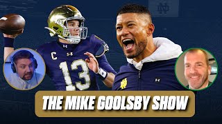 The Mike Goolsby Show ANALYSIS of where Notre Dame football stands after win vs Virginia [upl. by Nirol]