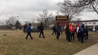 3 arrested after fight at Detroit high school [upl. by Tarabar]