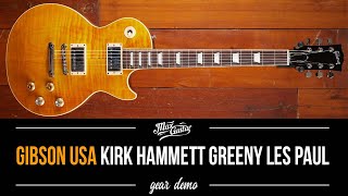 Gibson USA Kirk Hammett Greeny Les Paul  Gear Demo [upl. by Libyc260]